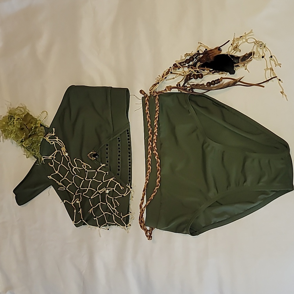 lost boy/ tinker bell  dance costume